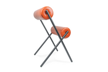 画像をギャラリービューアに読み込む, ★25年新色★ ROLL CHAIR ブラック×キャメルレザー