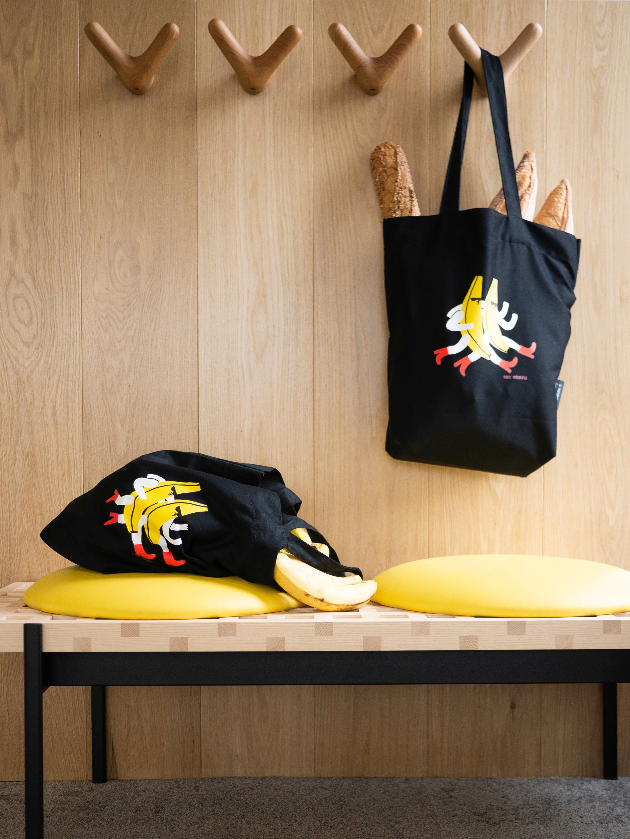 サンカル ショッピングバッグ バナナ / 342.MO2.S.BN – XCSPACE